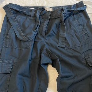 Loft Cargo jogger pants